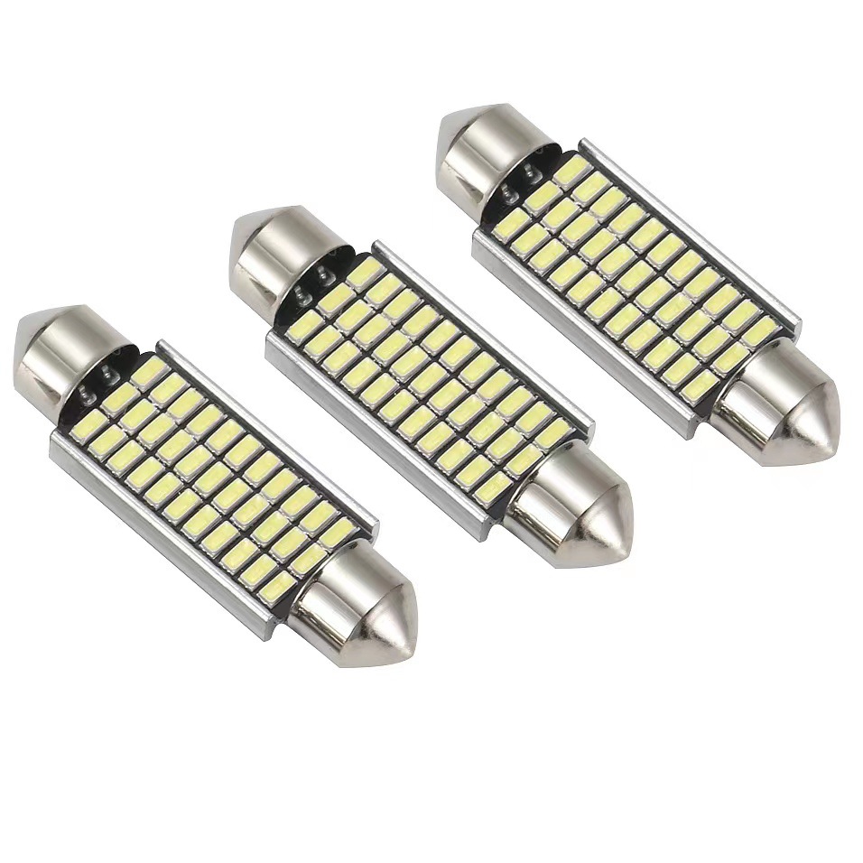Car Roof Light Double Tip Decoding Reading Metal Light License Plate Light