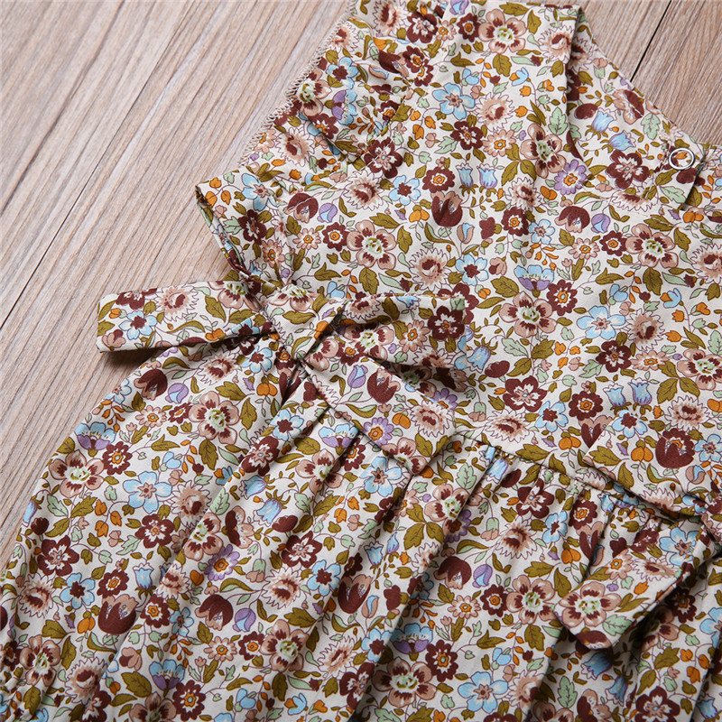 Hollow Baby's Romper Baek Bo-ram Floral