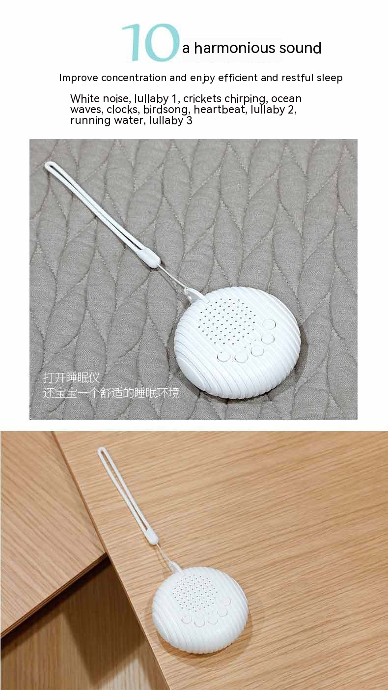 Electronic Sleep Treatment Instrument Child Sleeping Baby Crying Soothing Hypnosis Devices Music Light Sleep Aid Machine