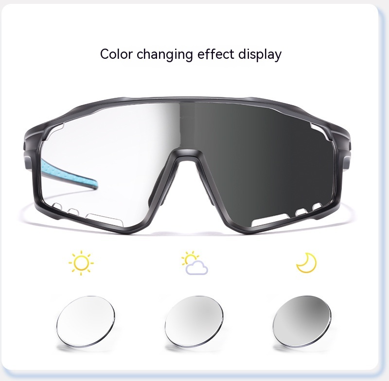 Color Changing Cycling Eye Bicycle Outdoor Sports Goggles