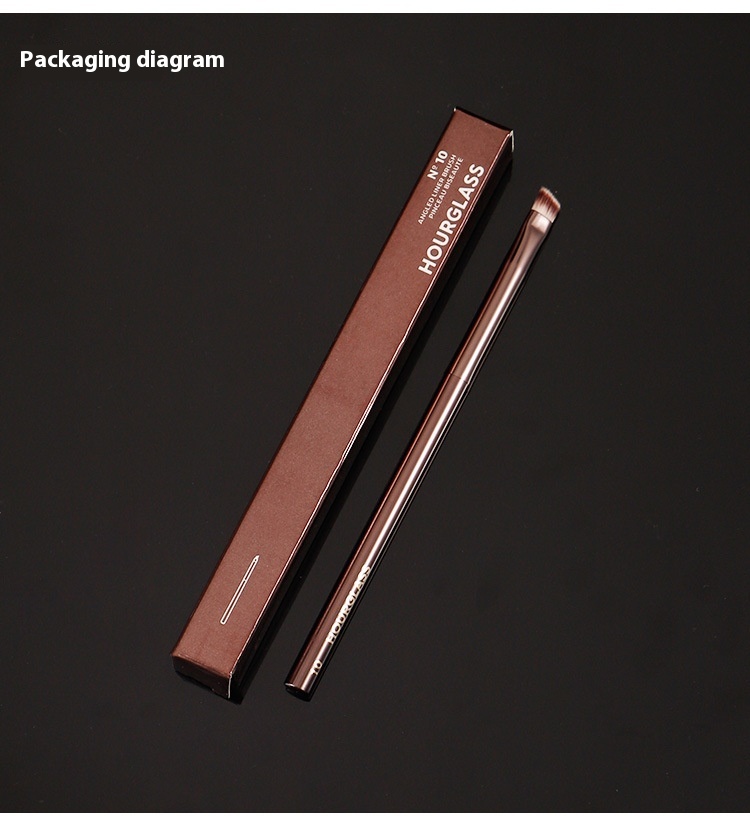 Bevel Eyebrow Eyeliner Ultra-thin Makeup Brush