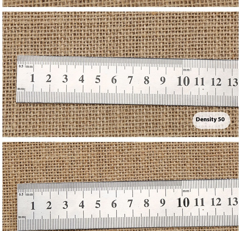 Linen Cloth Thick Jute Vintage Ornament Background Fabric Old Coarse Sackcloth