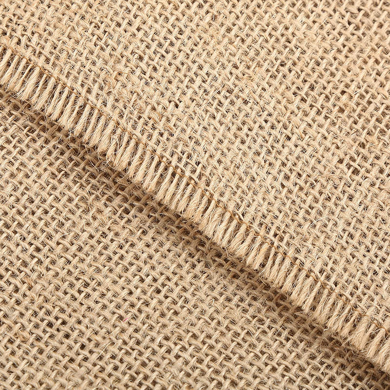 Linen Cloth Thick Jute Vintage Ornament Background Fabric Old Coarse Sackcloth