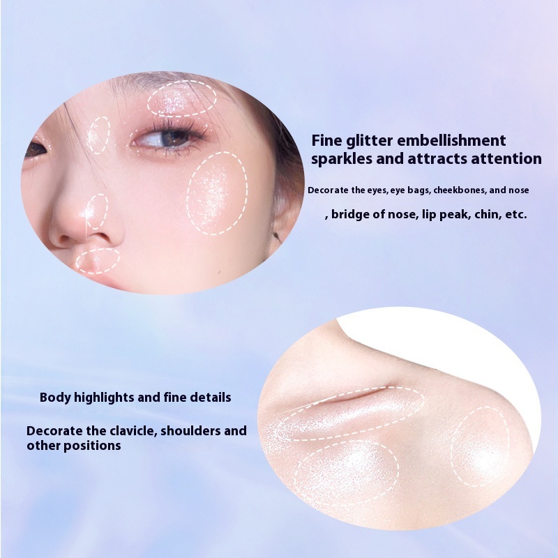 Monochrome Highlight Powder Brightening Face