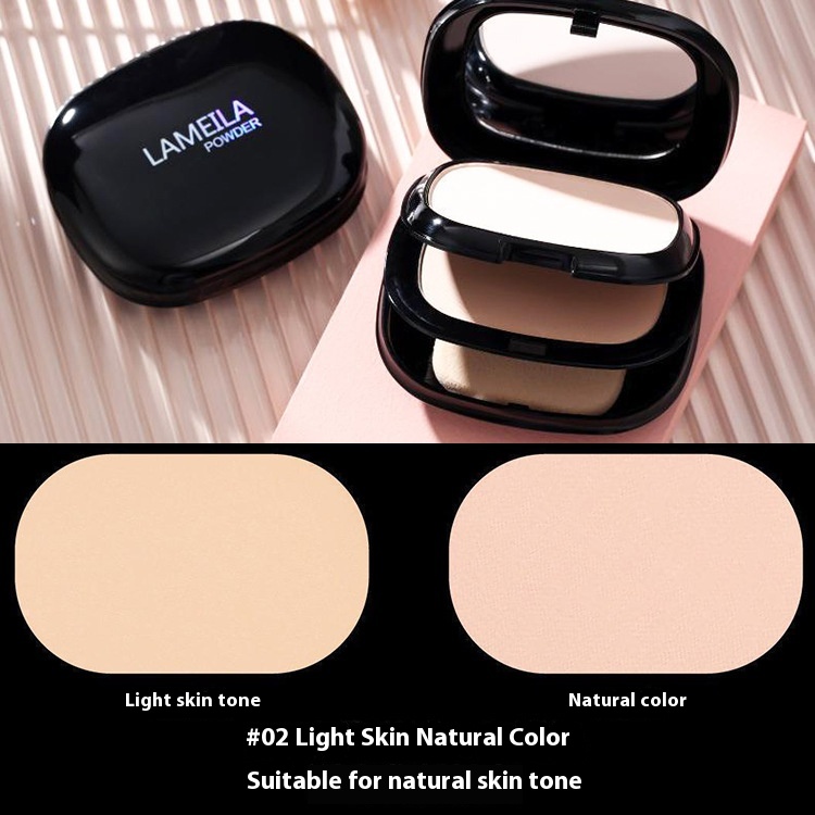LaMeiLa Concealer Double Layer Powder Ivory White Natural Color