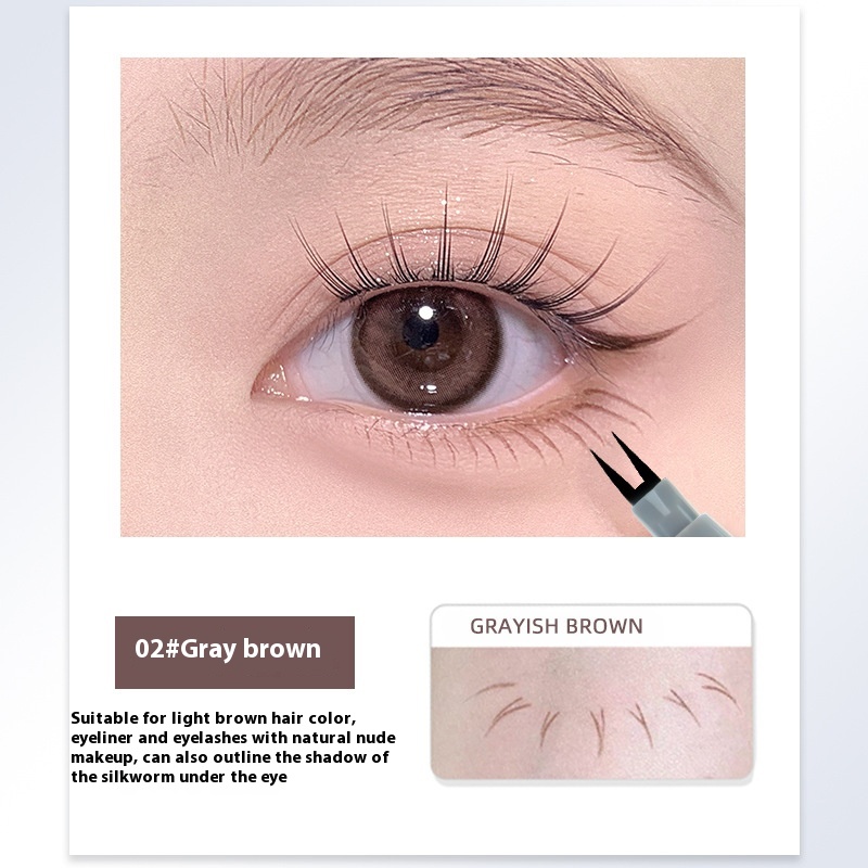 Internet Celebrity Lower Eyelashes Eyeliner Extremely Thin