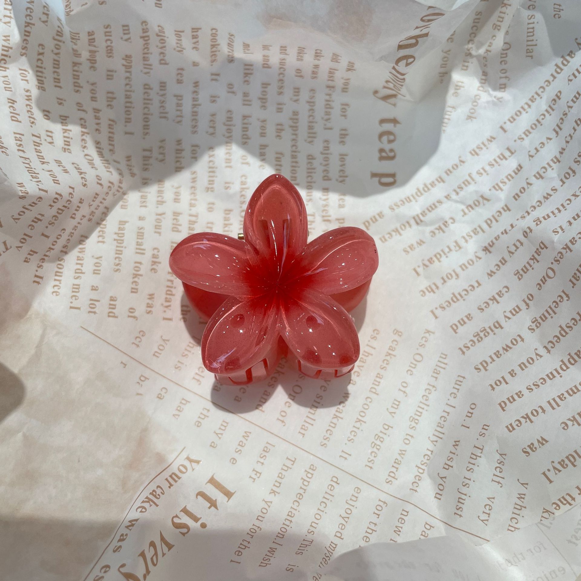 Flower Barrettes Women's Colorful Updo Gadget Hair Accessories