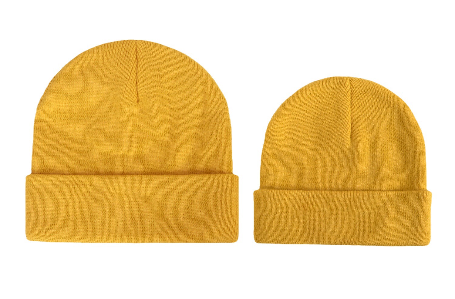 Children Adult Autumn And Winter Knitted Hat Parent-child Style