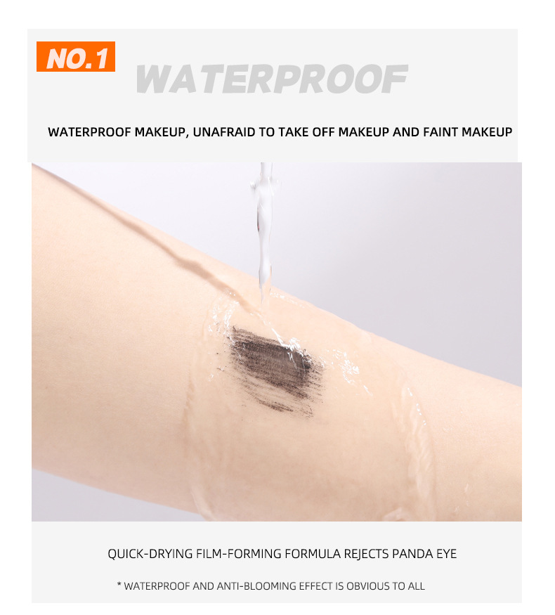 Mascara Long-lasting Not Easy To Collapse Base Fine Brush
