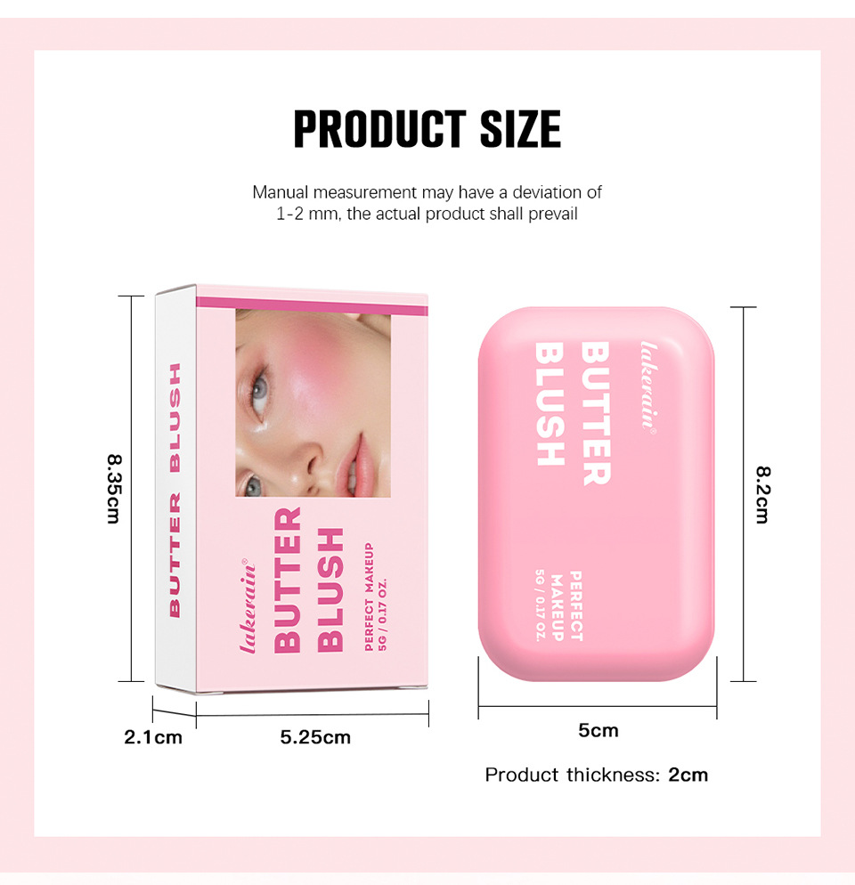 Butter Blush Waterproof And Durable Colored Matte