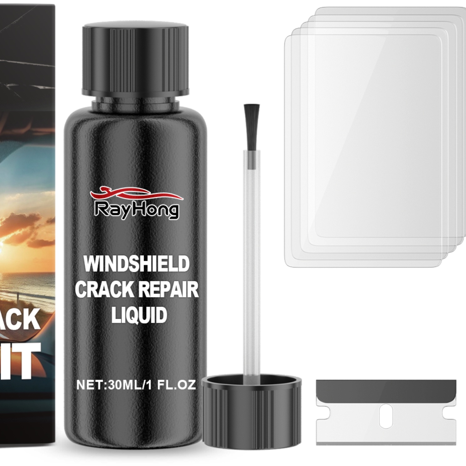 Automotive Windshield Repair Fluid
