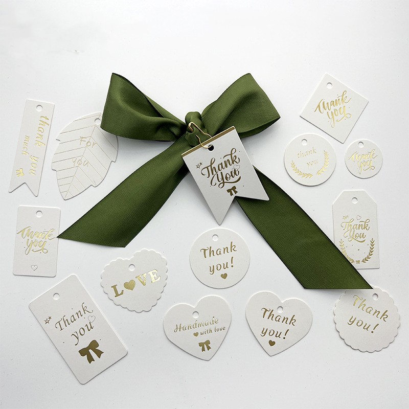 Cake Baking Party Gift Packaging Hang Card
