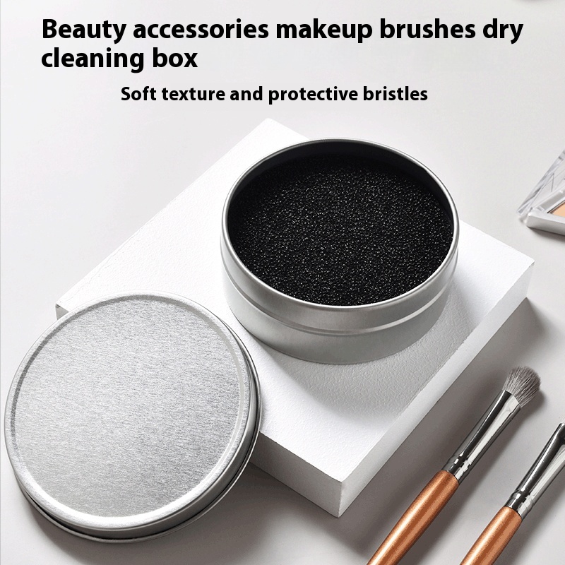Xinmei Makeup Brush Dry Cleaning Sponge Washing Box