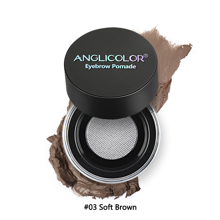 Brow Cream Suit Long Lasting Smear-proof Makeup Waterproof And Sweat-proof Double-headed