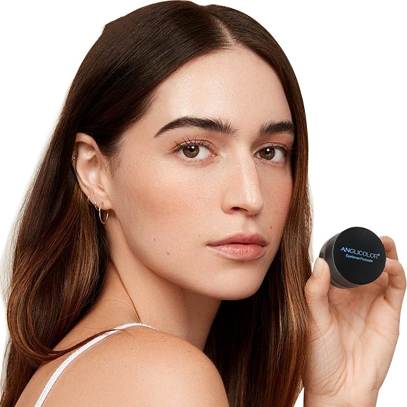 Brow Cream Suit Long Lasting Smear-proof Makeup Waterproof And Sweat-proof Double-headed