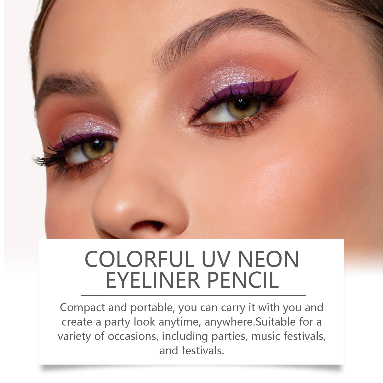 8 Colors Party Neon Liquid Eyeliner Silky