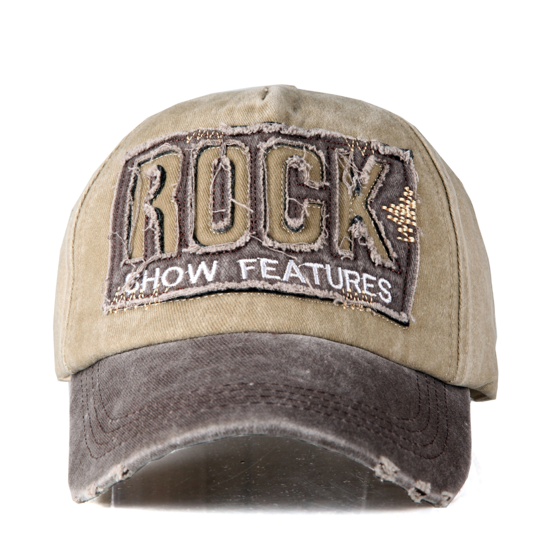 Stitching Washed Cotton Baseball Hat