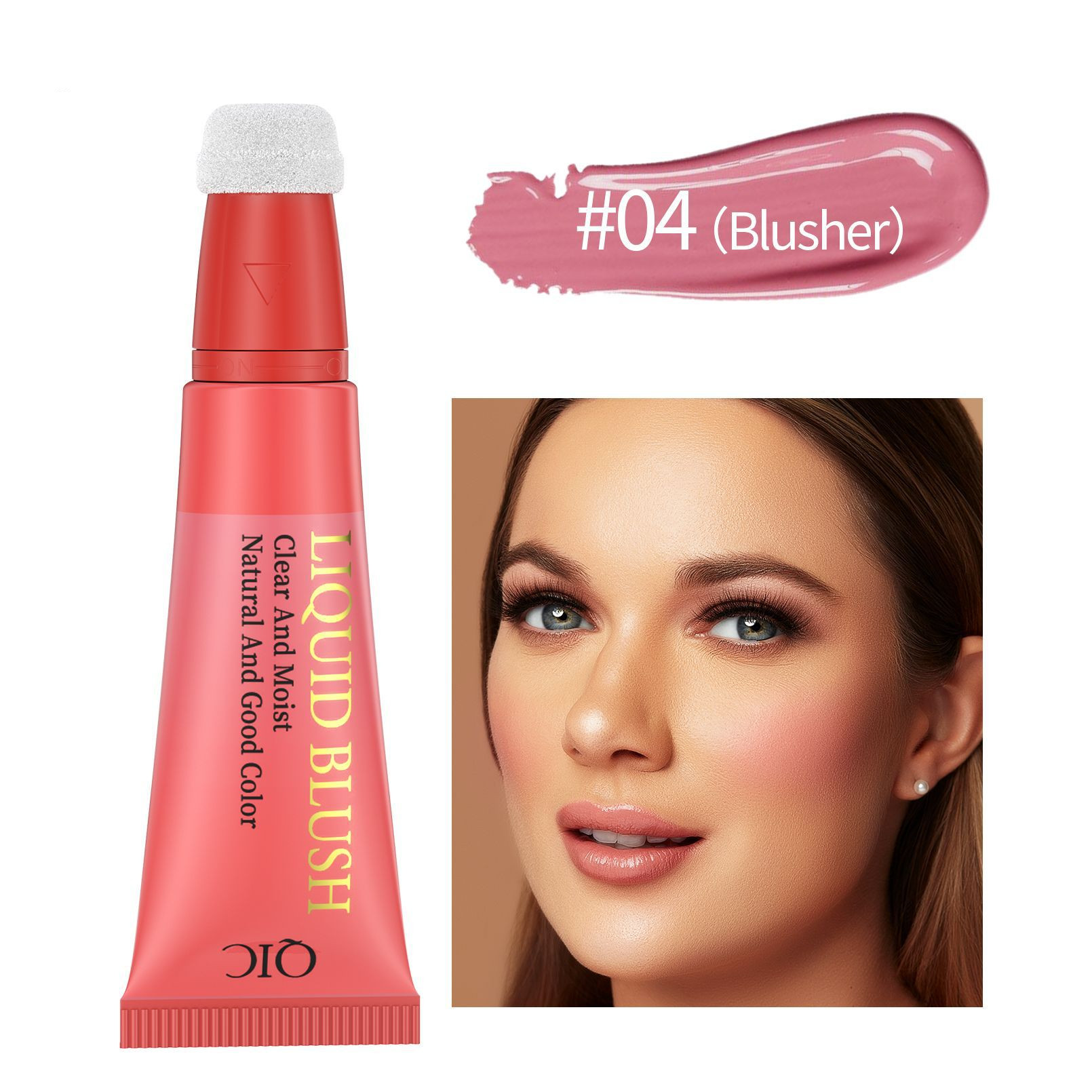 Liquid Blush Dazzling Liquid Long-lasting Matte Silky