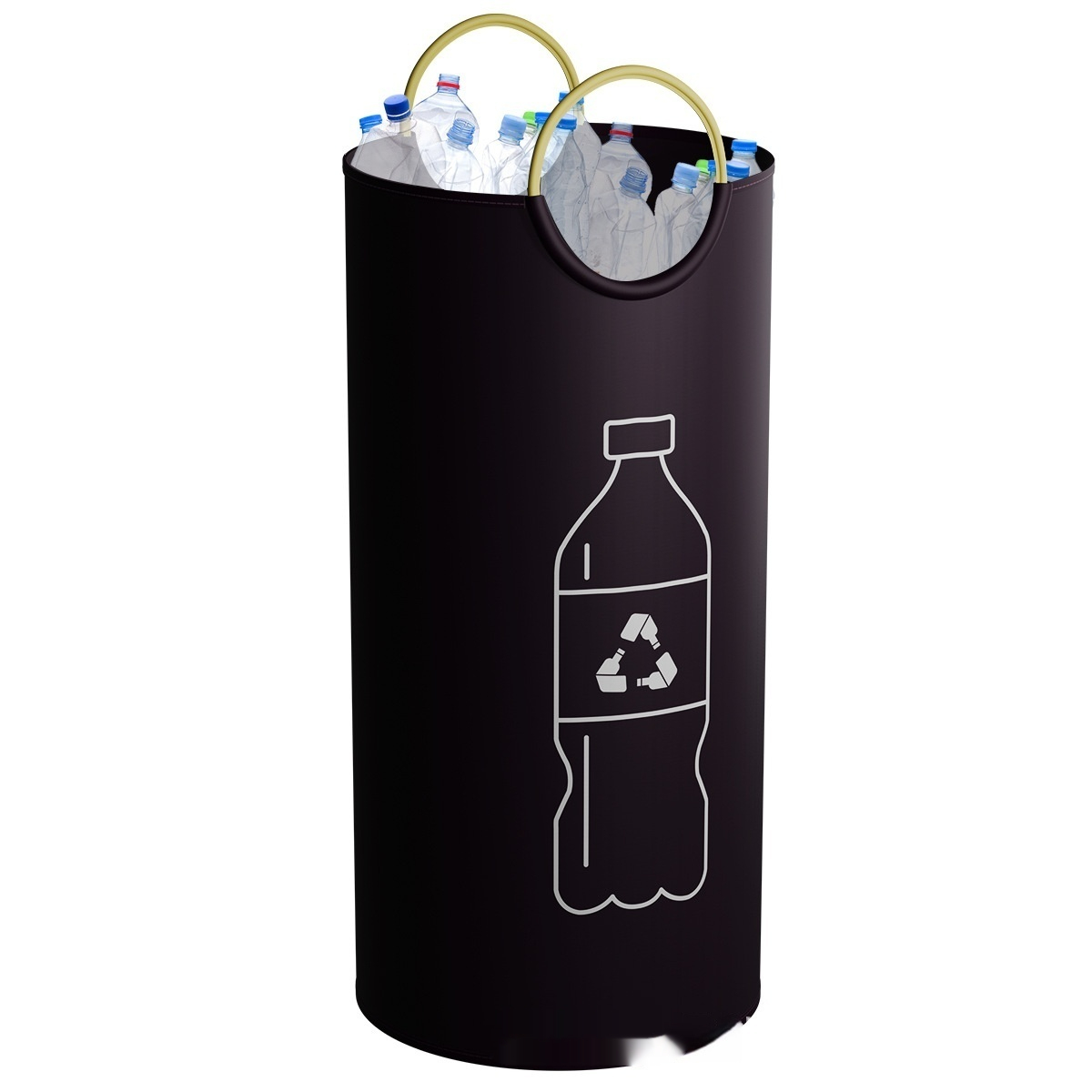 Round Multifunctional Office Outdoor Activity Trash Can