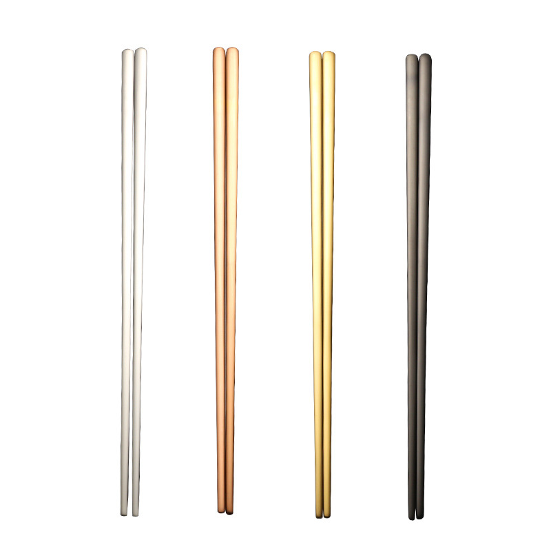 Household Non-Slip 304 Stainless Steel Chopsticks