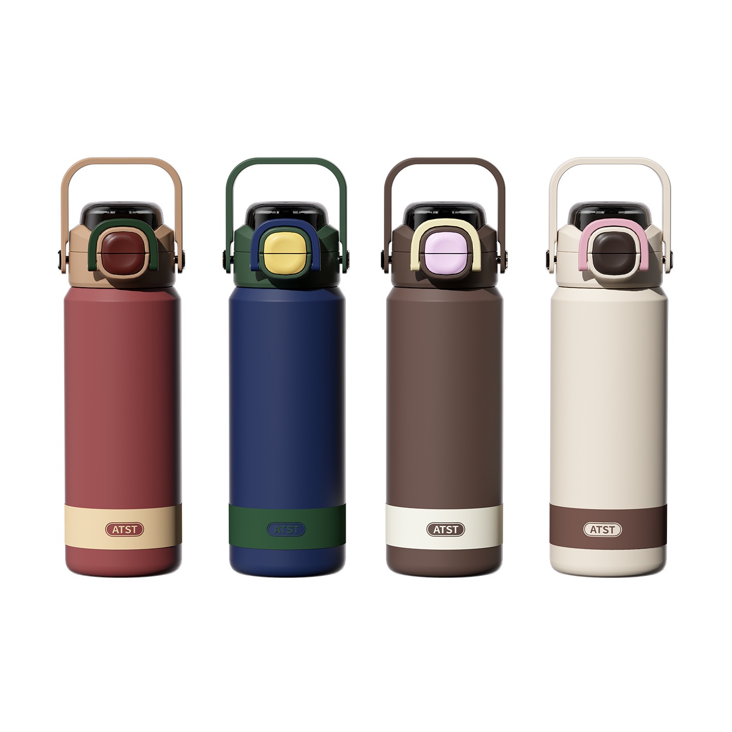 Stainless Steel Insulated Water Bottle Portable For Outdoor Sports