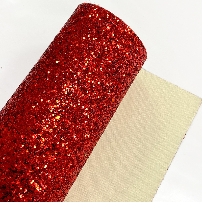 Coarse Onion-shaped Glitter Fabric For Luggage Shoes And Decorative Applications