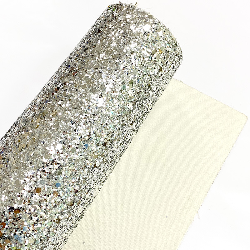 Coarse Onion-shaped Glitter Fabric For Luggage Shoes And Decorative Applications