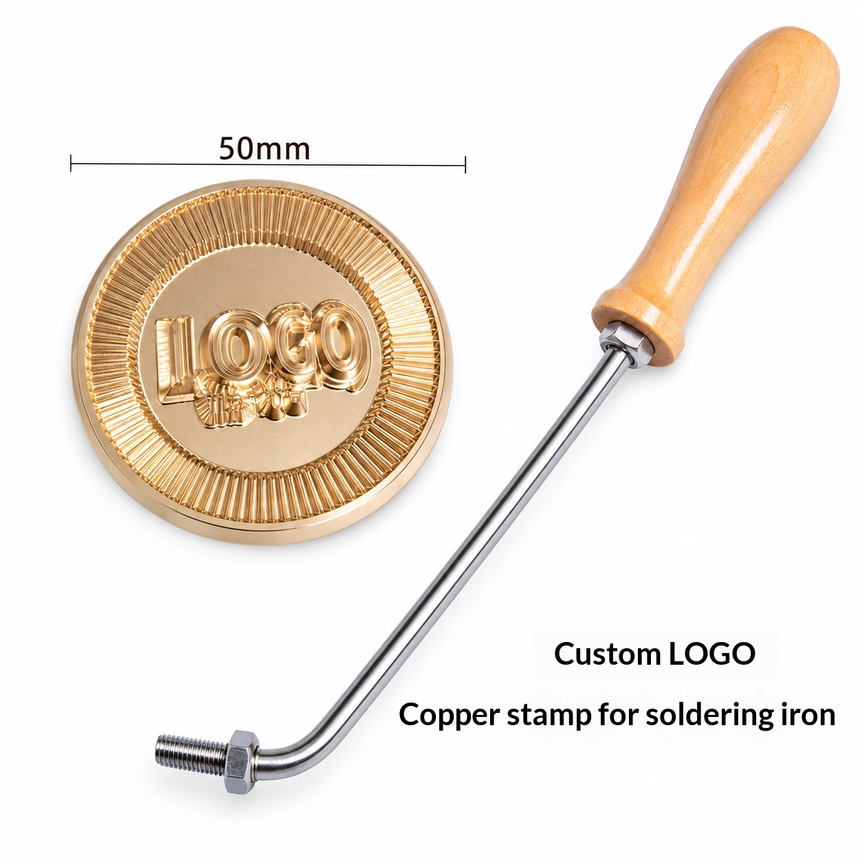 Copper Mold Baking Cake Branding Iron Steamed Bun Leather