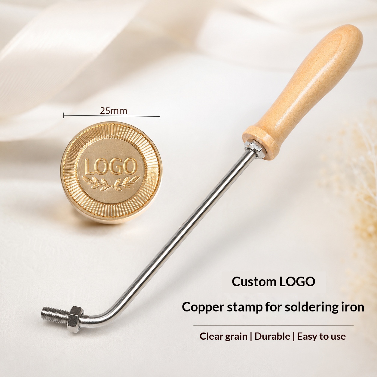 Copper Mold Baking Cake Branding Iron Steamed Bun Leather