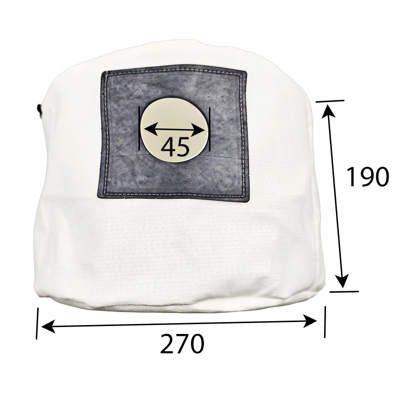 Vacuum Cleaner Accessory Dust Bag With Zipper Non-woven Fabric Bag