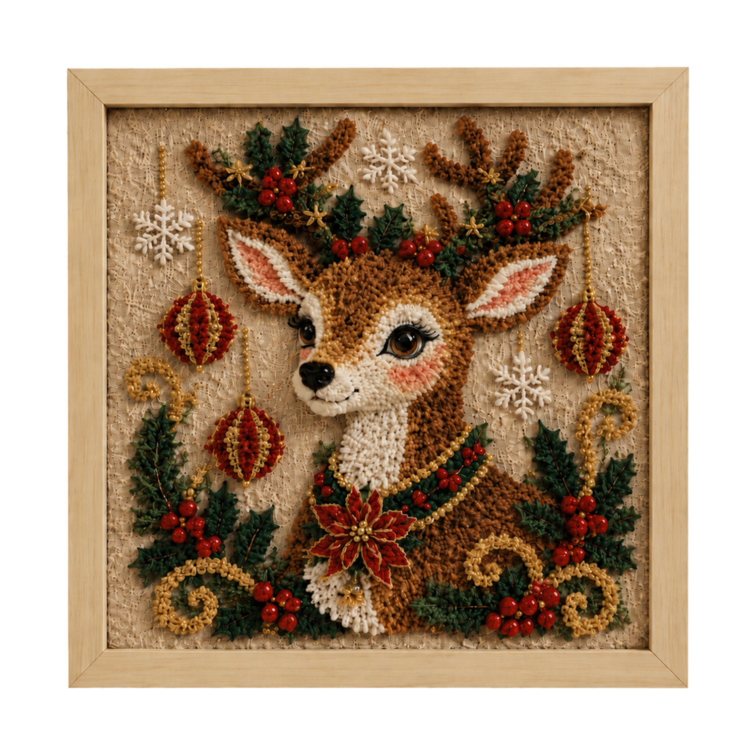 3D Christmas Fabric Stamp Painting Set