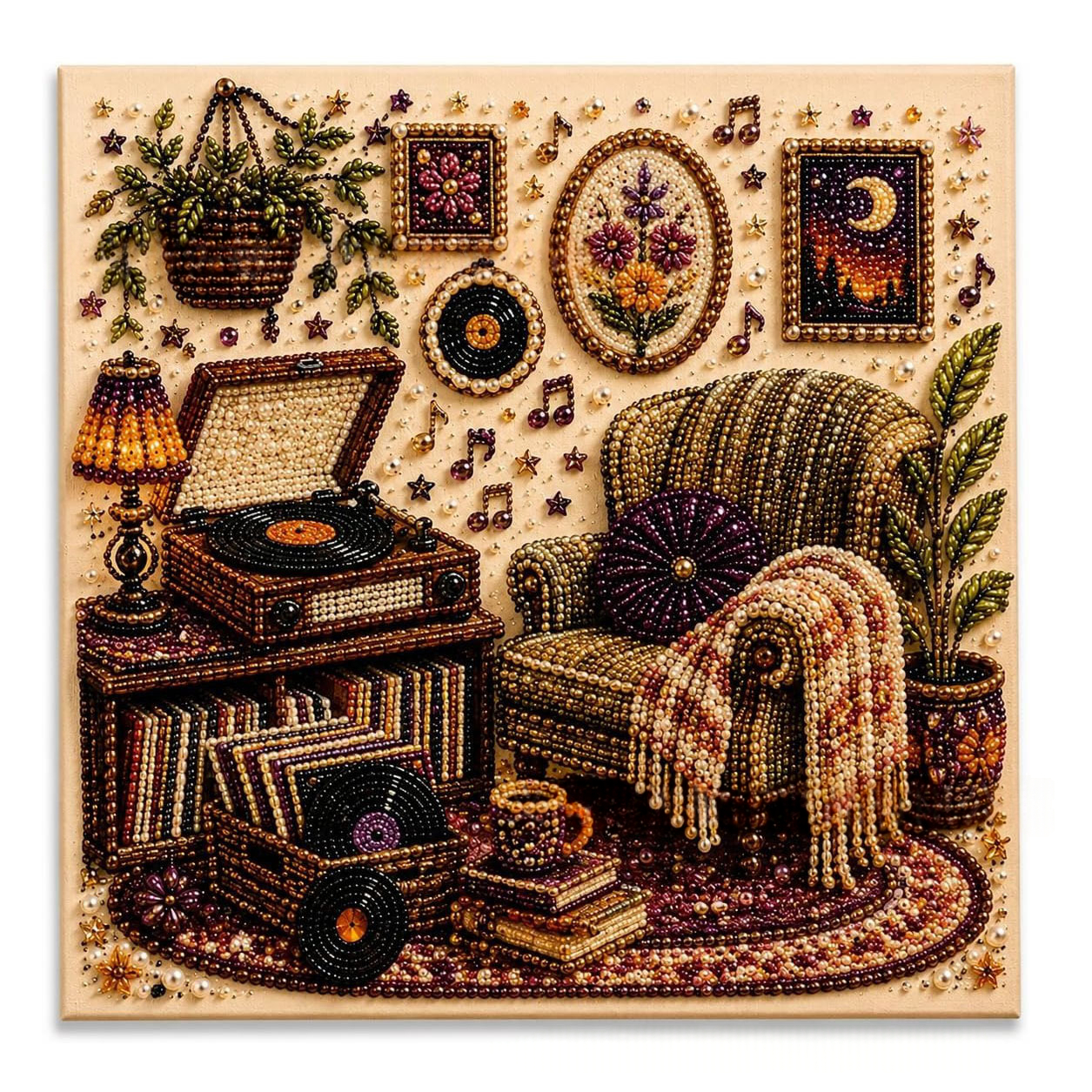 New Arrival Pearl Painting Diamond Pearl And Diamond Kit