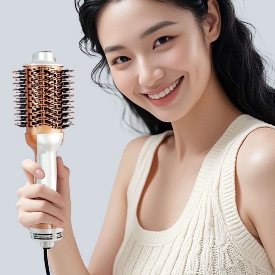 Non Heating Hot Air Hair Curling Multi Functional Hair Styling Comb