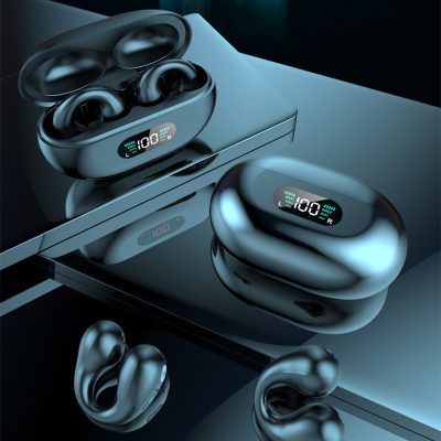 Bone Conduction Bluetooth Headset Clip