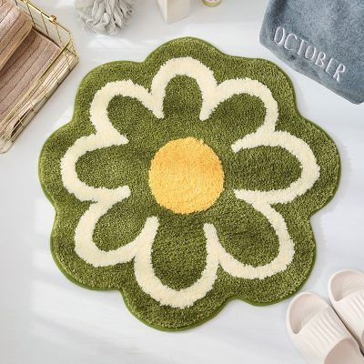 Household Living Room Sofa Coffee Table Water-absorbent Thickened Door Mat