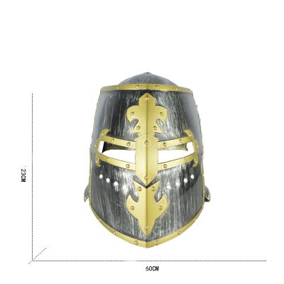 Fashion Simple Plastic Cow Horn Helmet Hat