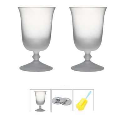 Fashion Simple Vintage Sandblasted Crystal Wine Glass
