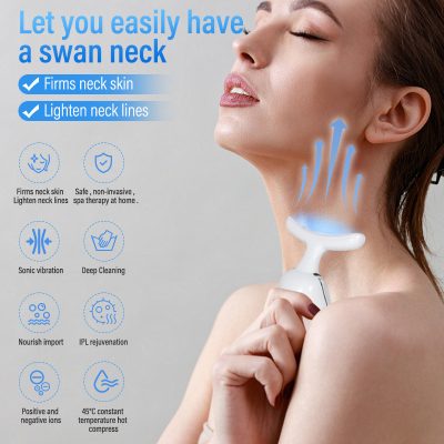 Colorful Neck Massager Household Electric Handheld Beauty Instrument