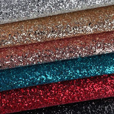 Coarse Onion-shaped Glitter Fabric For Luggage Shoes And Decorative Applications
