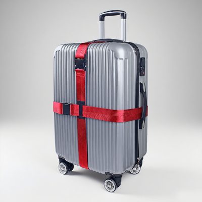 Cross-shaped Luggage Straps For Securing Suitcases