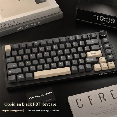 Three-piece Keycaps Compatible With Membrane Switches, Suitable For Computer Office Work, Gaming, And E-sports Magnetic-axis Keyboards